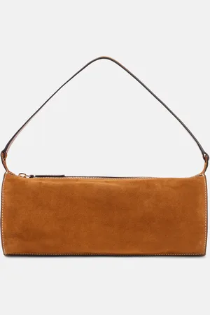 Staud Schultertasche Taru Mini aus Veloursleder
