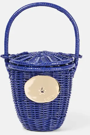 Patou Bucket-Bag Iconic aus Rattan