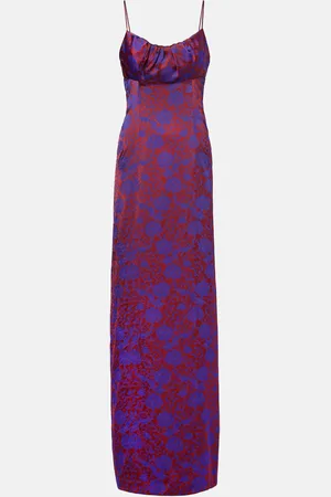 DRIES VAN NOTEN Maxikleid Dirios aus Jacquard