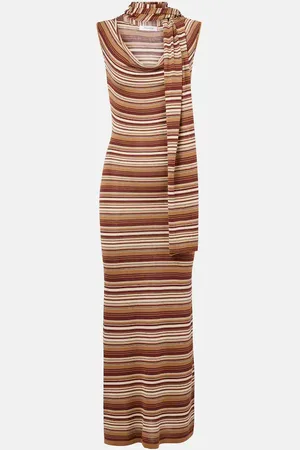 AYA MUSE Midikleid aus einem Seidengemisch