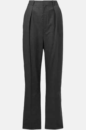 LEMAIRE Gerade Hose aus Woll-Twill