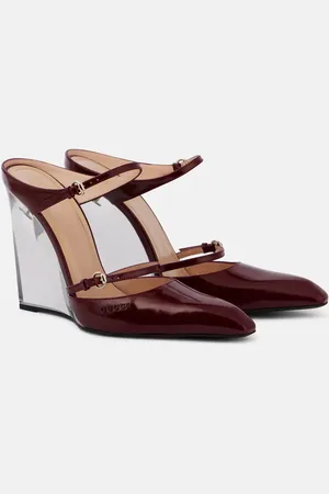 Gucci Wedges aus Leder
