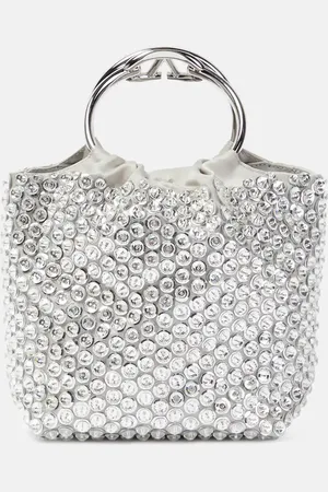 VALENTINO GARAVANI Bucket-Bag Carry Secrets Small mit Kristallen