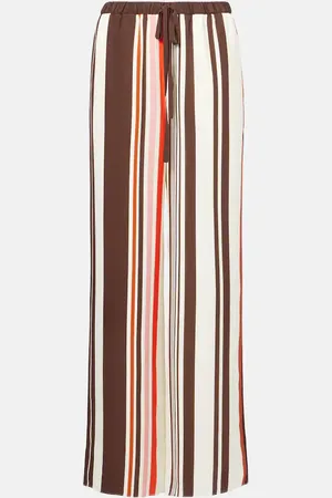 SIR Weite Hose Thistle aus Seidensatin