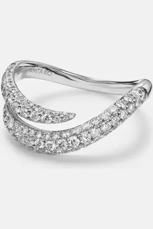 Anita Ring Zara aus 18kt Weißgold mit Diamanten