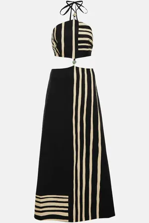 SIR Verziertes Maxikleid aus Baumwolle