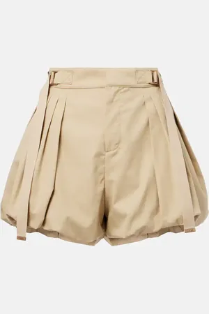 Chloé Chloé Shorts aus Baumwoll-Gabardine