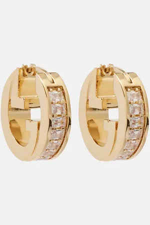 Gucci Ohrringe Blondie Mini mit Kristallen