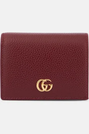 Gucci Portemonnaie GG Marmont Mini aus Leder