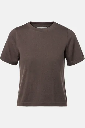 EXTREME CASHMERE T-Shirt N°267 Tina aus Baumwolle und Kaschmir