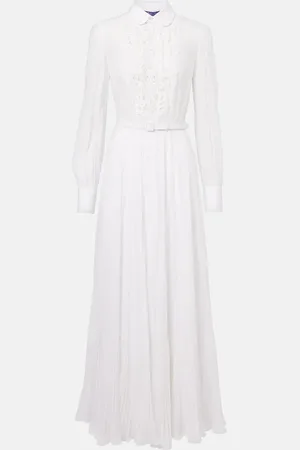 Ralph Lauren Cocktailkleid Seymour aus einem Baumwollgemisch