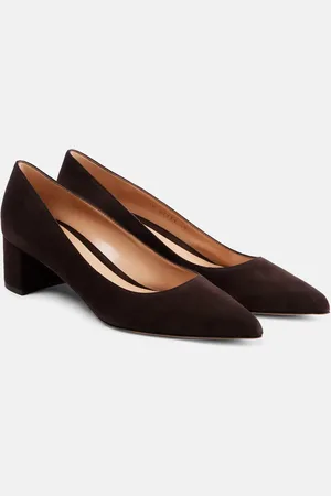 Gianvito Rossi Pumps Piper 45 aus Veloursleder