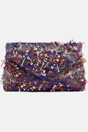 DRIES VAN NOTEN Verzierte Clutch