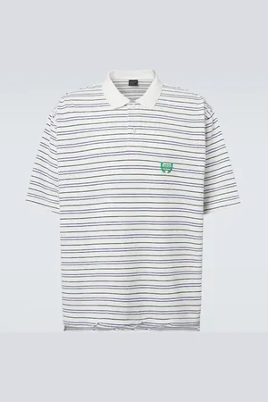 Balenciaga Polohemd BB Laurel aus Baumwoll-Piqué