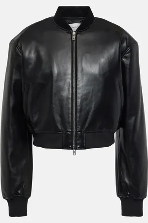 The Frankie Shop Bomberjacke Micky aus Lederimitat