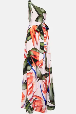 ALEXANDRA MIRO Maxikleid Odetta aus Crêpe de Chine