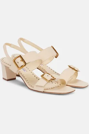 Manolo Blahnik Slingback-Sandalen Thalitsli 50 aus Leder