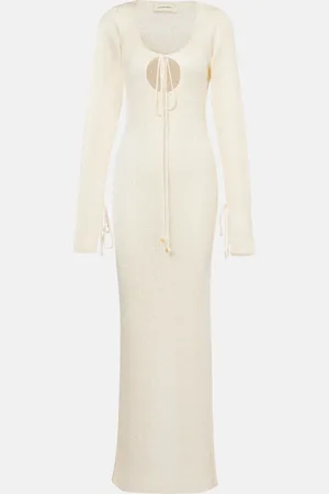 Bananhot Maxikleid Kyle aus Strick mit Pailletten
