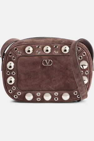 VALENTINO GARAVANI Schultertasche Nellcôte Small aus Veloursleder