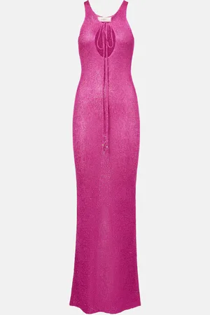 Bananhot Maxikleid Jules aus Strick mit Pailletten