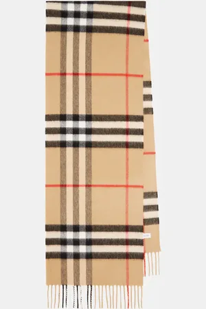 Burberry Schal Check aus Kaschmir