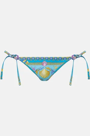 VERSACE Bedrucktes Bikini-Höschen