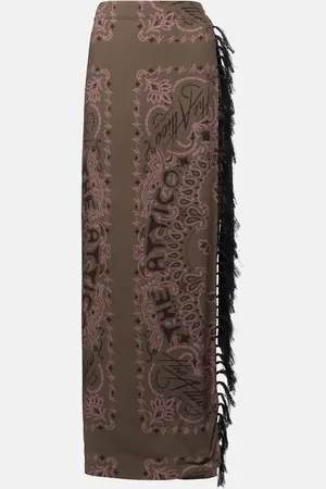 The Attico Pareo Bandana aus Baumwollmusselin