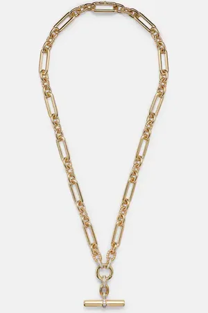 David Yurman Halskette Lexington aus 18kt Gelbgold mit Diamanten