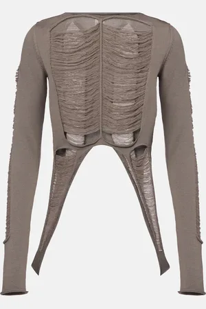 Rick Owens Top aus Wolle