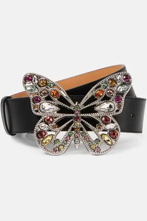 BLUMARINE Verzierter Gürtel aus Leder