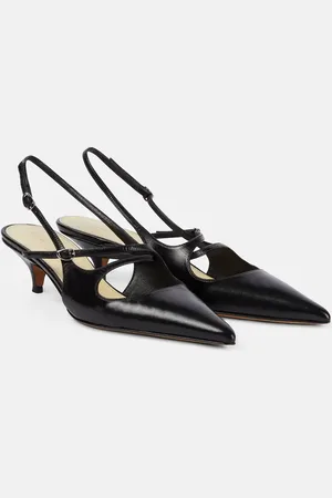 Proenza Schouler Slingback-Pumps Slash aus Leder