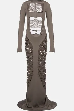 Rick Owens Maxikleid aus Wolle