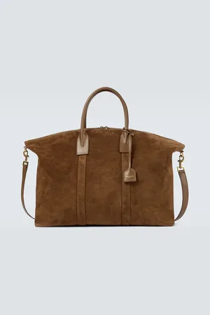 Saint Laurent Weekender Giant aus Veloursleder