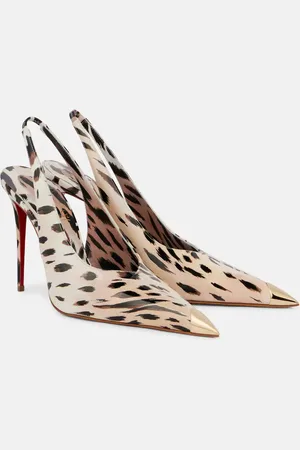 Christian Louboutin Slingback-Pumps Katissima aus Lackleder