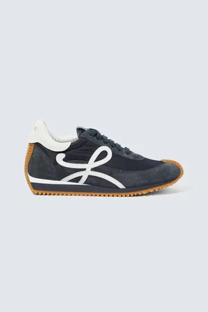 Loewe Sneakers Flow Runner mit Veloursleder