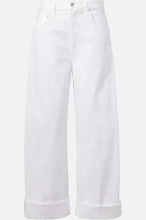 Citizens of Humanity High-Rise Wide-Leg Jeans Ayla