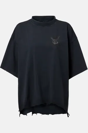 Balenciaga T-Shirt Nail Polish aus Baumwolle