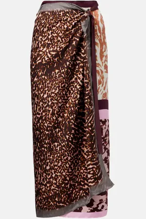 DRIES VAN NOTEN Wickelrock Scarfy aus Seide