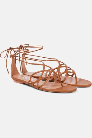 Aquazzura Sandalen Infinito aus Leder