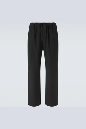 The Row Gerade Hose Xon aus Baumwolle und Seide
