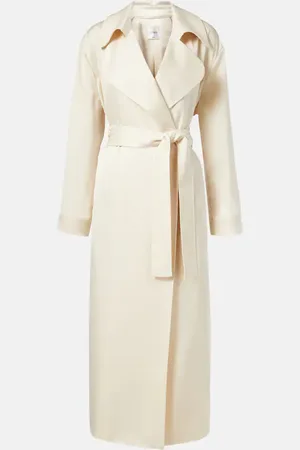Leset Trenchcoat Barb aus Satin