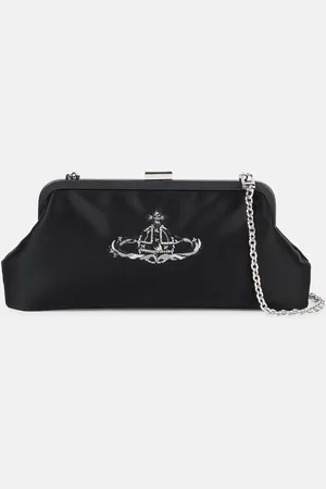 Vivienne Westwood Bestickte Clutch Dorothy aus Satin