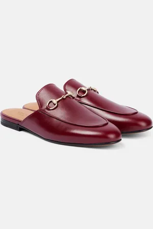 Gucci Slippers Princetown Horsebit aus Leder