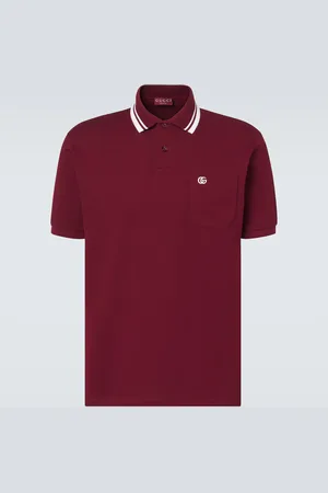 Gucci Polohemd Double G aus Piqué
