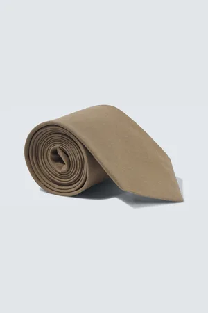 Auralee Krawatte Washed Finx aus Baumwoll-Twill