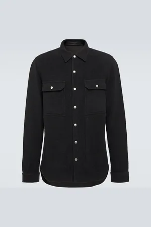 Rick Owens Hemdjacke aus Schurwolle