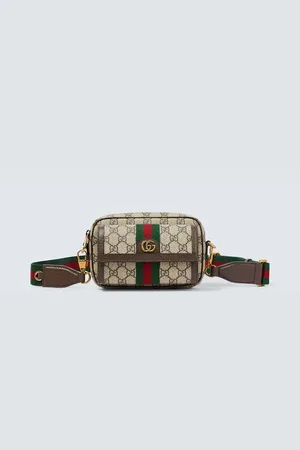 Gucci Messenger Bag Ophidia GG Supreme Mini aus Canvas