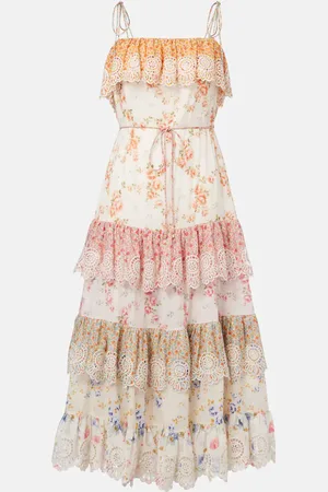ZIMMERMANN Maxikleid Lucky aus Baumwolle