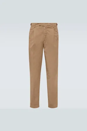 BARENA Mid-Rise-Chinohose Masco Trevo aus Gabardine