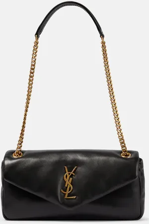 Saint Laurent Schultertasche Calypso Small aus Leder
